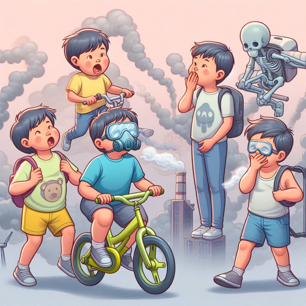 stunting pada anak dan polusi udara