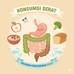 Konsumsi Serat dan Kesehatan Saluran Pencernaan