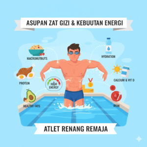 Asupan Zat Gizi dan Kebutuhan Energi pada Atlet Renang Remaja
